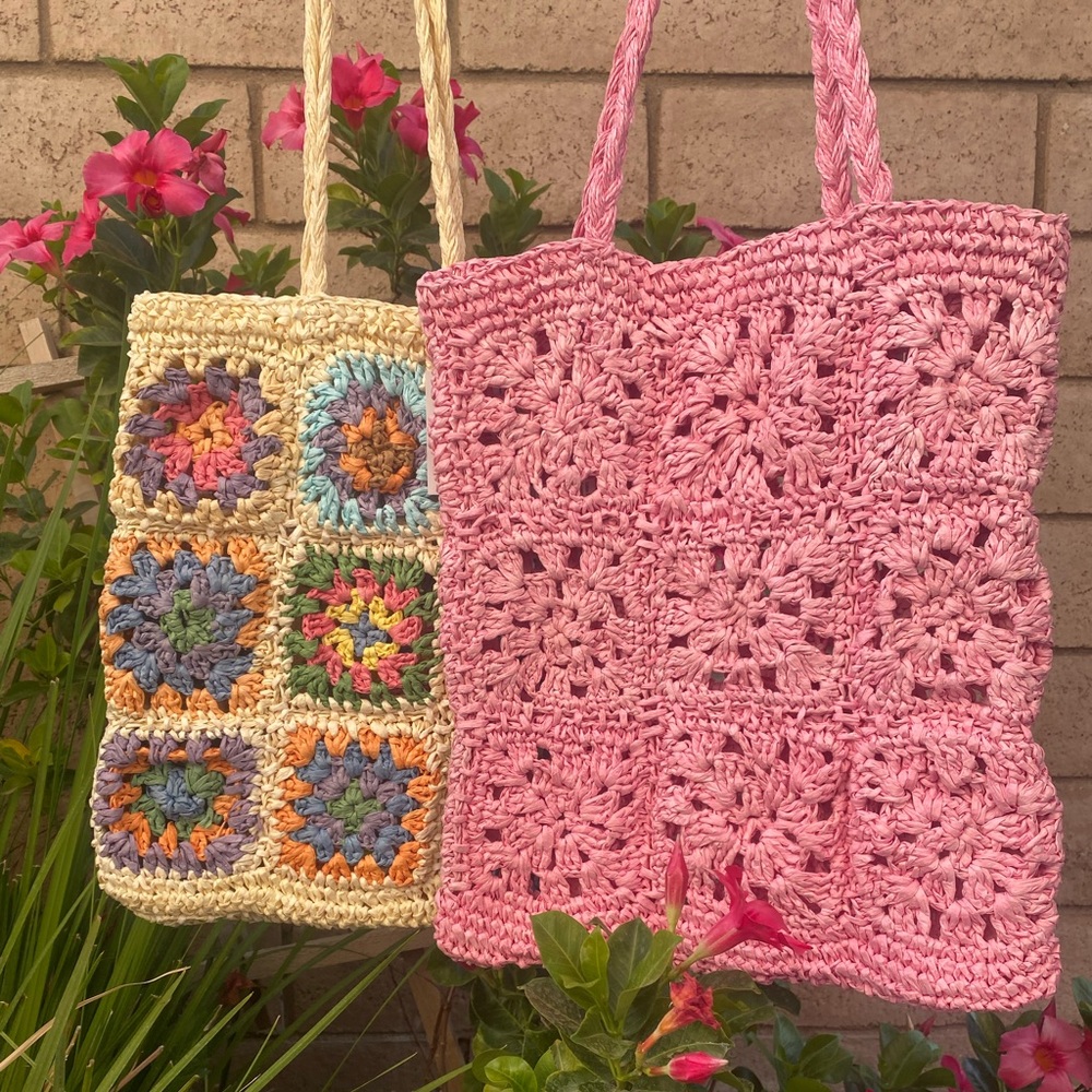 hand woven tote bags